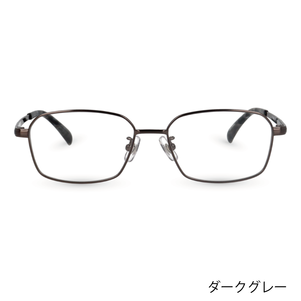 FORTIS スクエアフレーム チタニウム | FS-7009